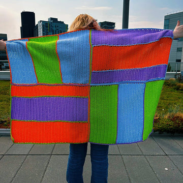 Retro Stripes Blanket