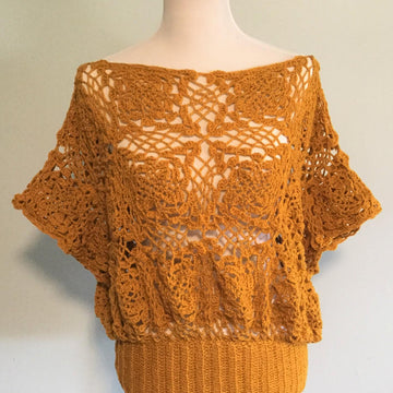 Pumpkin Spice Motif Sweater