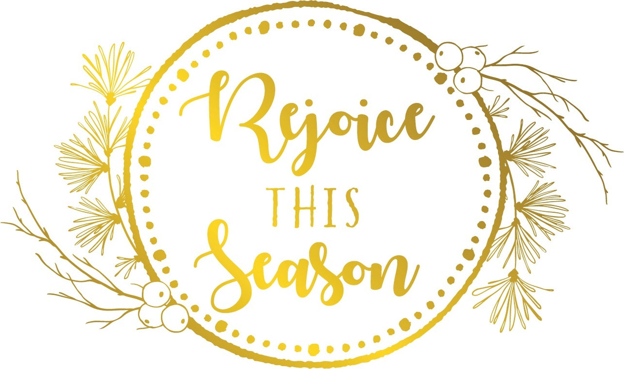 Crafter's Companion Gemini Foilpress Stamp Die Expressions - Rejoice This Season