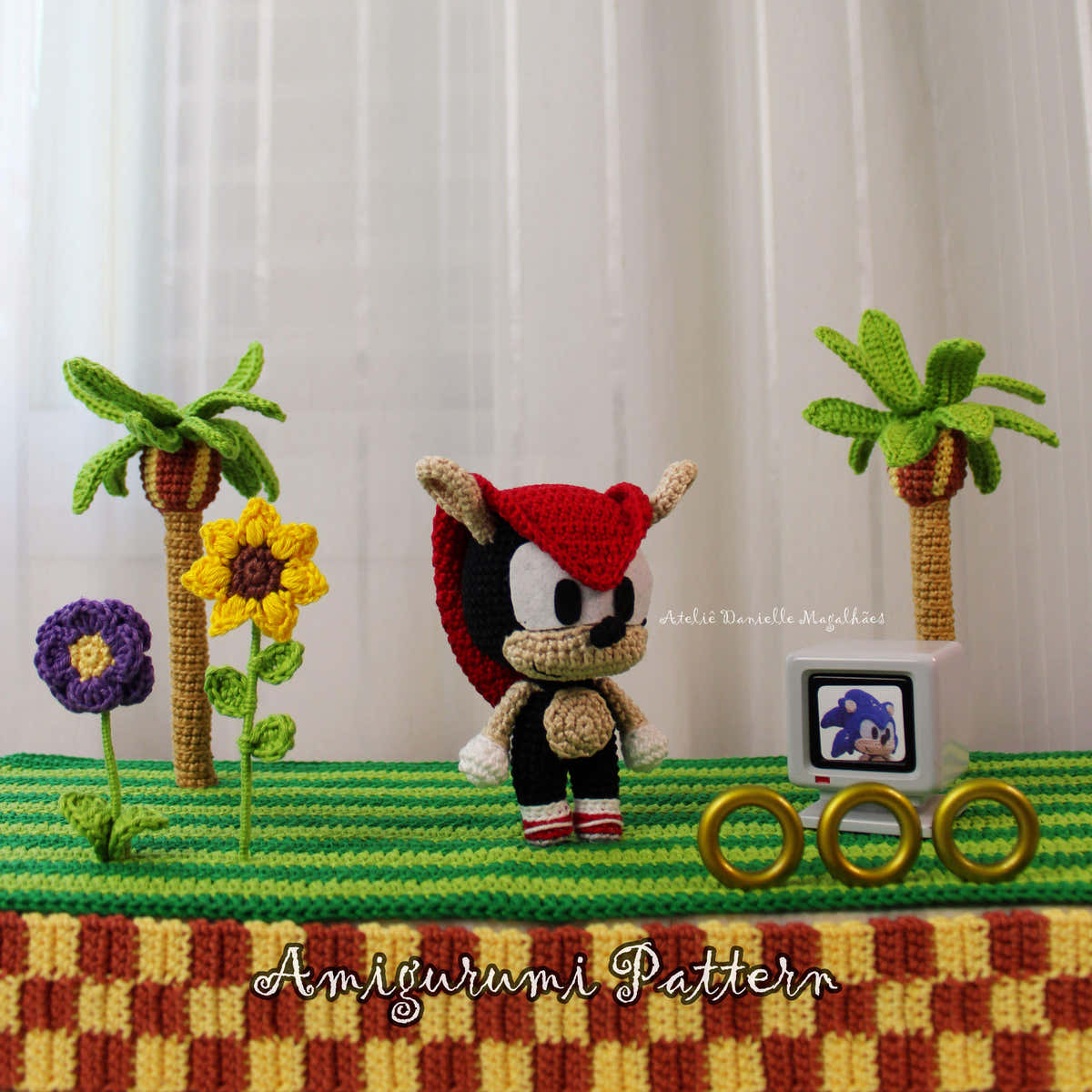 Mighty the Armadillo Amigurumi Pattern – PDF Digital Download (English)