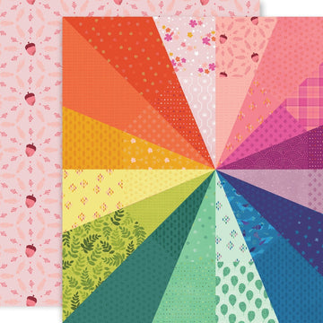 American Crafts Paige Evans Truly Grateful Double-Sided Cardstock 12"X12" 25/Pkg - #8