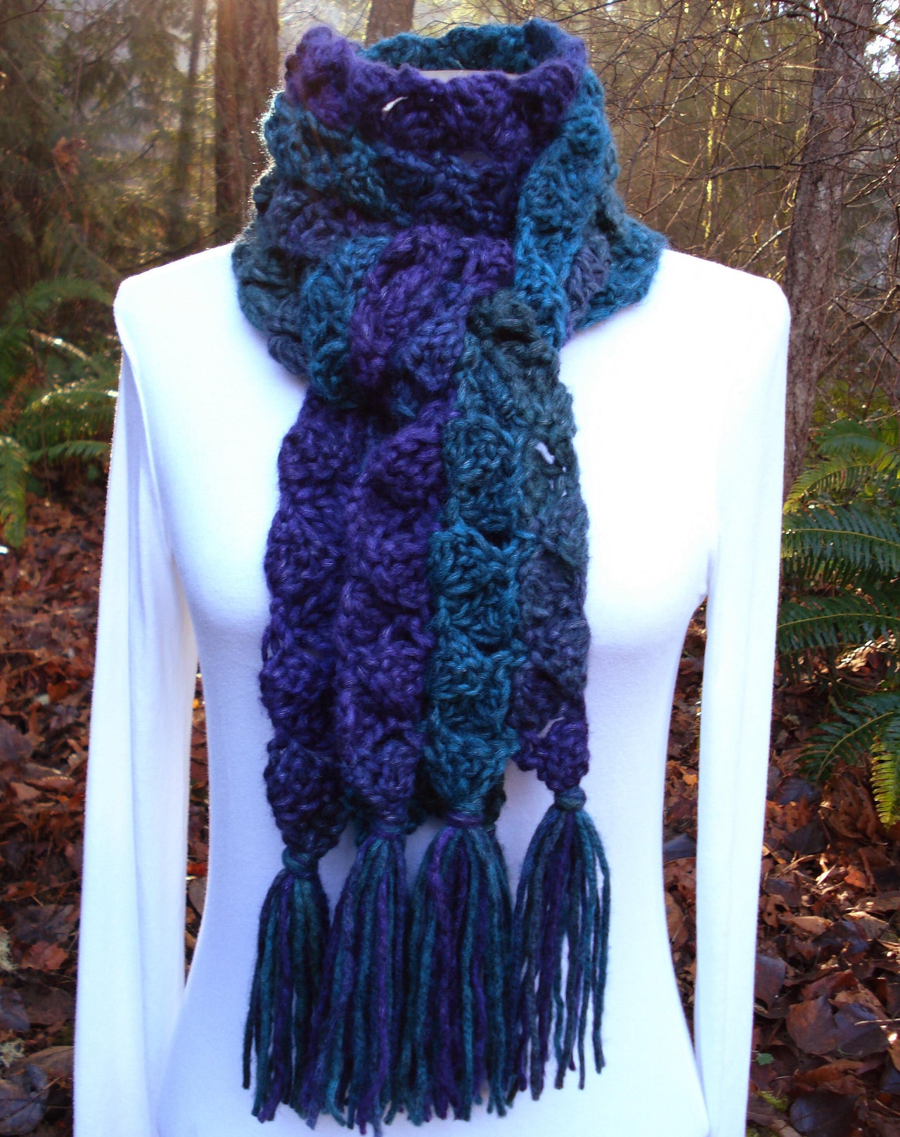 Three Stripes Scarf - PA-306
