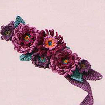 Floral Curtain Tieback