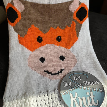 Highland Cow Baby Blanket