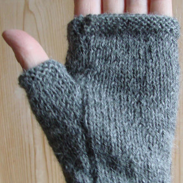 Black Cat fingerless gloves