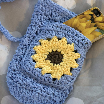 Sunflower Water Holder with Pocket