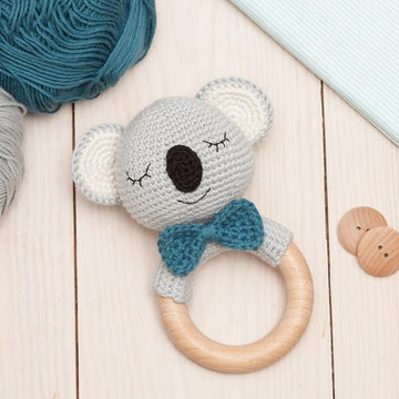 Koala rattle amigurumi pattern