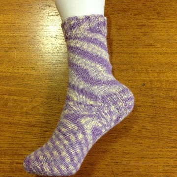 Squids Swirls 4 Ply Socks Knitting Pattern