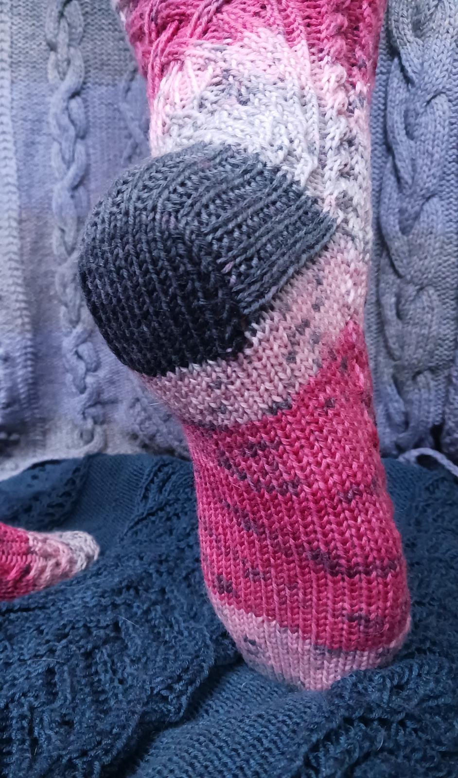 Raspberry Socks