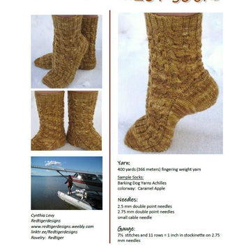Penuche Twist Socks