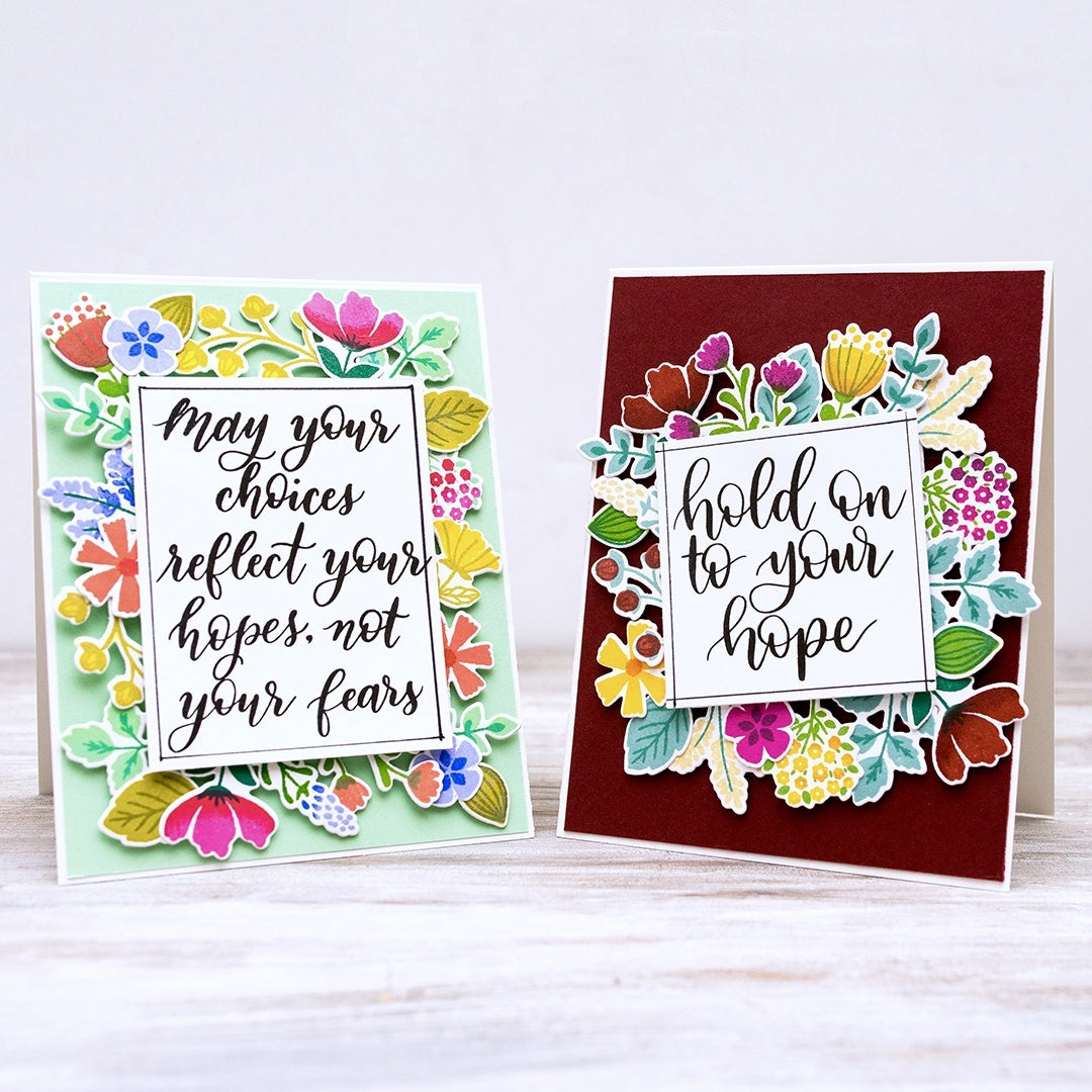Pinkfresh Studio Die - Lovely Blossoms
