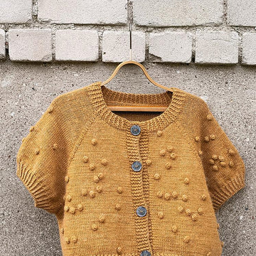 Make bobble cardigan