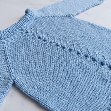 Berwick Baby and Children's Sweater in DK yarn - Ages 0 - 10 years