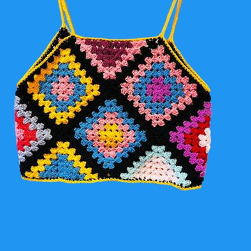 Diamond Crochet Top