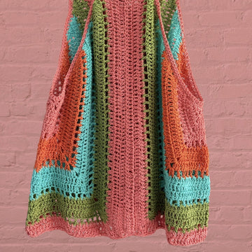 Jasmine Halter Neck Crochet Top