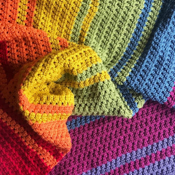 Rainbow Belt Blanket
