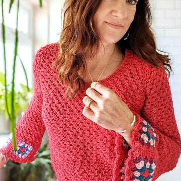 Lowrider jumper - US crochet terms
