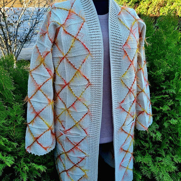 Crochet Cardigan with granny squares