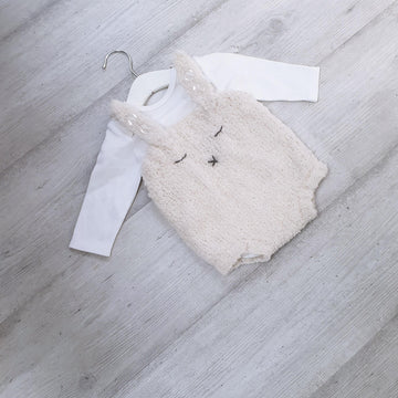 Boucle Bunny Baby Romper