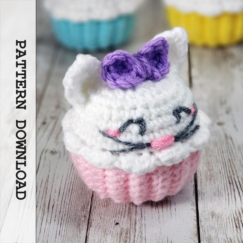 Cat Cupcake Amigurumi