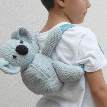 Koala and fox backpacks