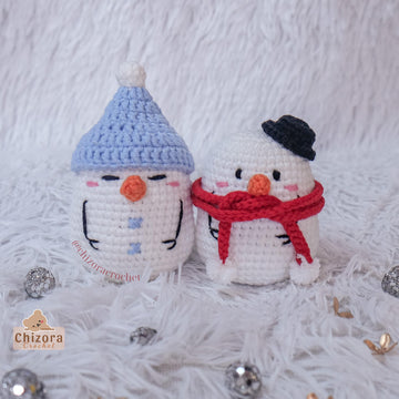 Amigurumi Christmas Snowman