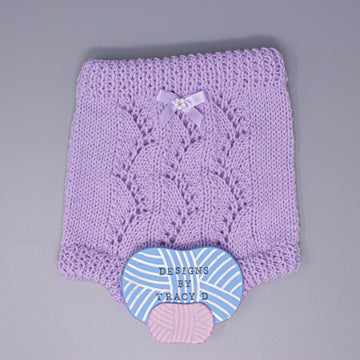 Ellie Baby Dress Knitting Pattern 18" & 20" chest size