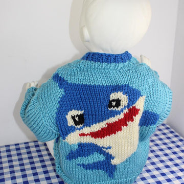 Chunky Baby & Toddler Shark Sweater and Toy