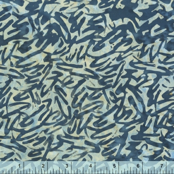 Anthology Fabrics Quiltessentials - Scribbles Blue II