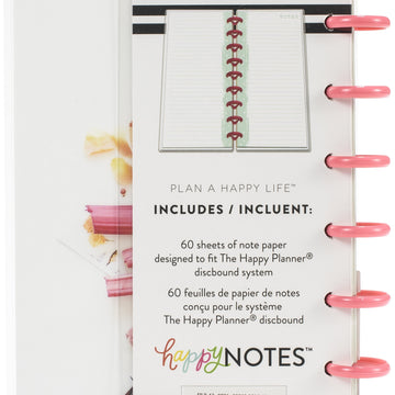The Happy Planner Half Sheet Notebook 8"X5.62" 60/Pkg - Happiness Is Homemade