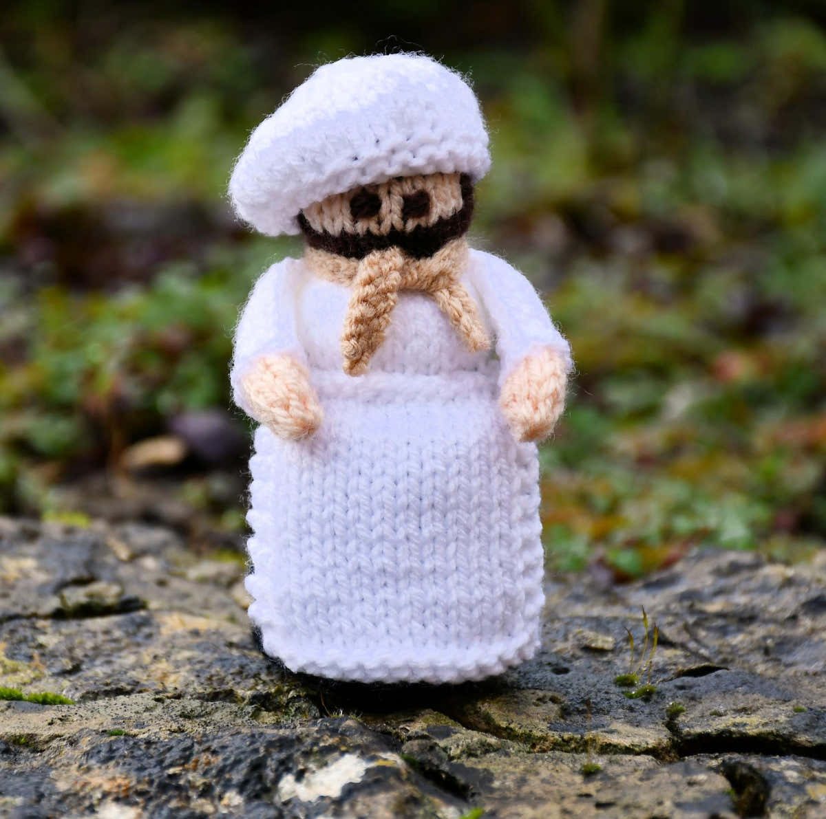 Victorian Baker Doll Knitting Pattern - Toy Knitting Pattern