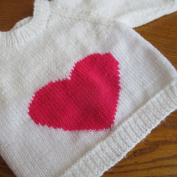 Baby Heart Jumper