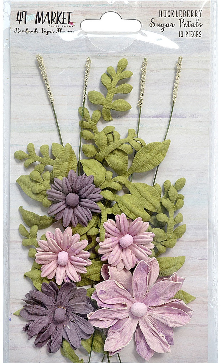 49 And Market Sugar Petals - Huckleberry