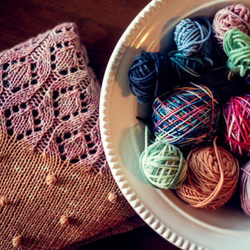 Pastel Gemstones Shawl