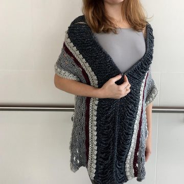 Crochet Wrap Pattern: A Little-Something-Different Scarf