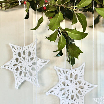 Winter Star Wall Hanging