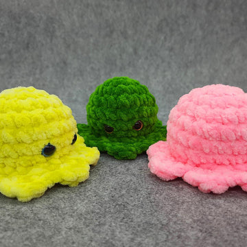 Worry pet octopus