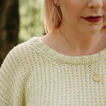 Forest Waffle Pullover