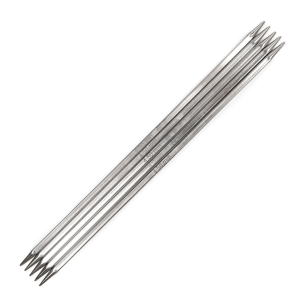 KnitPro Nova Cubics Double Point Needles (Socks Set of 5) - 15cm