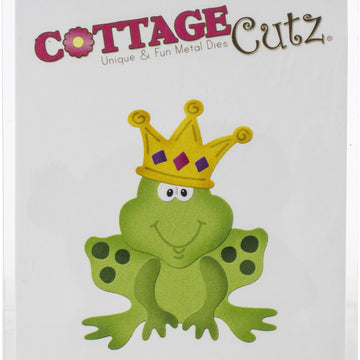CottageCutz Dies - Frog Prince 1.5"X2"
