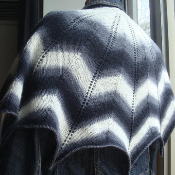 Herringbone Lace Scarf & Shawl