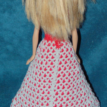 Reversible ball gown and cape