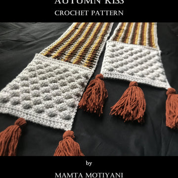 Autumn Kiss Scarf Crochet Pattern For Women