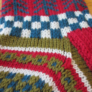 Hearts & Trees Stocking