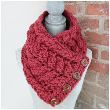 Caitlin's Cabled Cowl