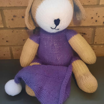Sleepy Puppy Knitting Pattern
