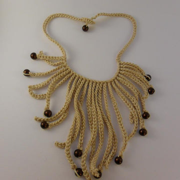 Fringe Parure: Necklace and Earrings