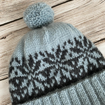 Nordic Snowflake Hat
