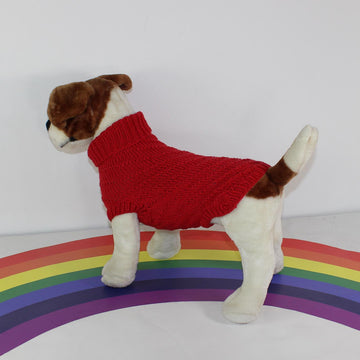 Simple Swirl Dog Coat Circular