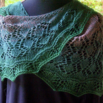 Summer in the Vineyard shawl